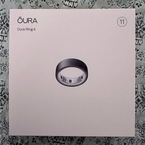Oura Ring Gen 4 Stealth Size 11 Brand new sealed